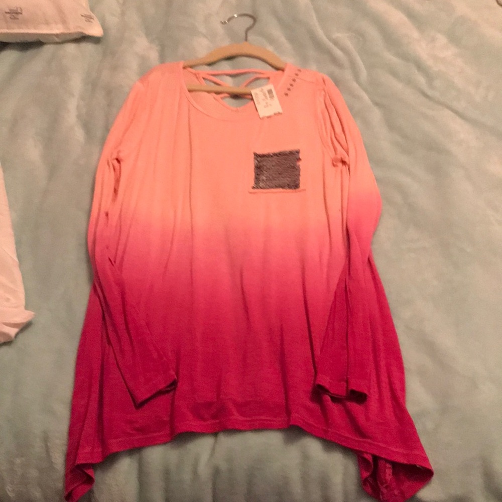 Pink shirt
